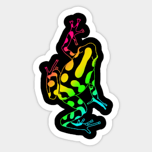 Poison dart frog (Dendrobates) Sticker